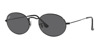 Ray-Ban OVAL RB 3547 unisex Black Round Sunglasses