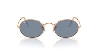 Ray-Ban OVAL RB 3547 unisex Rose gold Round Sunglasses