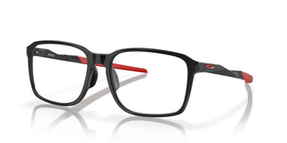 Oakley OX 8145D men Black Geometric Eyeglasses