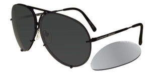 Porsche Design P8478 unisex Ruthenium Pilot Sunglasses