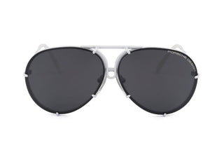 Porsche Design P8478 unisex White Pilot Sunglasses