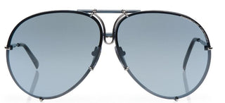 Porsche Design P8478 unisex Ruthenium Pilot Sunglasses