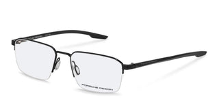 Porsche Design P8763 unisex Black Squared Eyeglasses