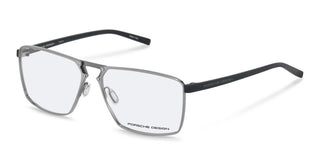 Porsche Design P8764 unisex Grey Squared Eyeglasses