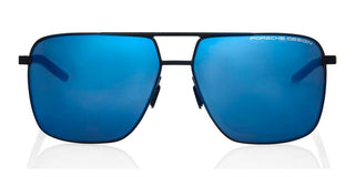 Porsche Design P8963 unisex Blue Geometric Sunglasses