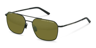 Porsche Design P8970 unisex Black Pilot Sunglasses