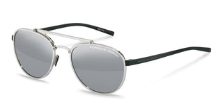 Porsche Design P8972 unisex Silver Pilot Sunglasses