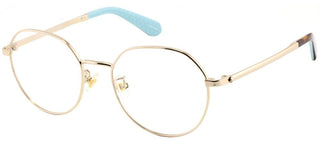 Kate Spade PAIA/F women Gold Round Eyeglasses