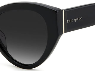 Kate Spade PAISLEIGH/S women Black Squared Sunglasses