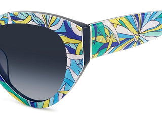 Kate Spade PAISLEIGH/S women Blue Squared Sunglasses