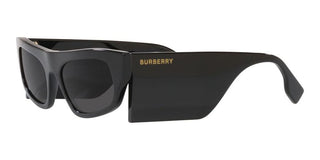 Burberry PALMER BE 4385 women Black Squared Sunglasses