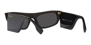 Burberry PALMER BE 4385 women Black Squared Sunglasses