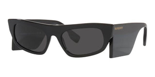 Burberry PALMER BE 4385 women Black Squared Sunglasses