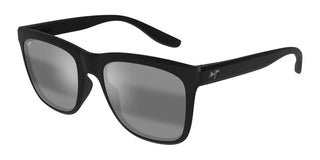 Maui Jim PEHU 602 unisex Black Squared Sunglasses