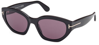 Tom Ford PENNY FT 1086 women Black Geometric Sunglasses