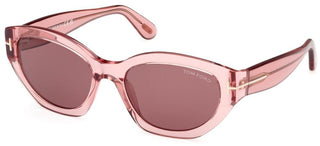 Tom Ford PENNY FT 1086 women Pink Geometric Sunglasses