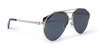 Palm Angels PERI060 ELKTON unisex Silver Pilot Sunglasses