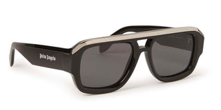 Palm Angels PERI062 STOCKTON unisex Black Geometric Sunglasses