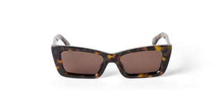 Palm Angels PERI092 REDWOOD unisex Havana Butterfly Sunglasses