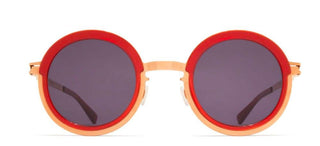 Mykita PHILLYS unisex Red Round Sunglasses