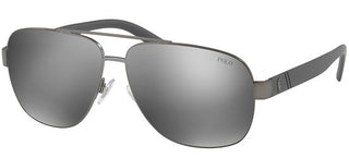 Polo Ralph Lauren PH 3110 men Ruthenium Pilot Sunglasses