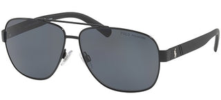 Polo Ralph Lauren PH 3110 men Black Pilot Sunglasses