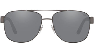 Polo Ralph Lauren PH 3122 men Ruthenium Pilot Sunglasses