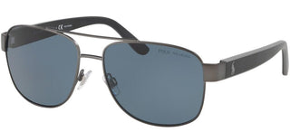 Polo Ralph Lauren PH 3122 men Ruthenium Pilot Sunglasses