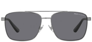 Polo Ralph Lauren PH 3137 men Ruthenium Pilot Sunglasses