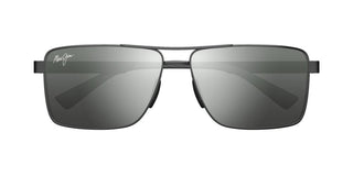 Maui Jim PIHA MJ0621S men Black Pilot Sunglasses