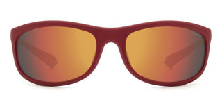 Polaroid PLD 2154/S unisex Red Rectangle Sunglasses