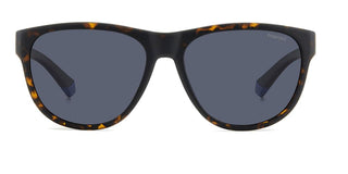 Polaroid PLD 2156/S unisex Havana Squared Sunglasses