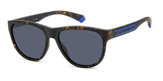 Polaroid PLD 2156/S unisex Havana Squared Sunglasses