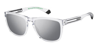 Polaroid PLD 2161/S unisex Transparent Rectangle Sunglasses