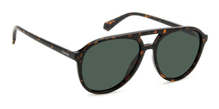 Polaroid PLD 4162/S unisex Havana Pilot Sunglasses