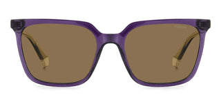 Polaroid PLD 4163/S women Violet Squared Sunglasses