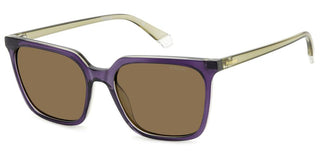 Polaroid PLD 4163/S women Violet Squared Sunglasses