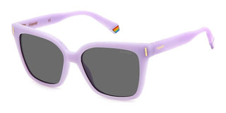 Polaroid PLD 6192/S women Violet Squared Sunglasses