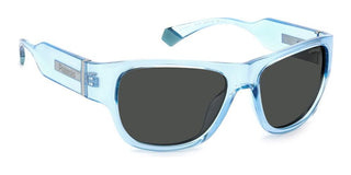 Polaroid PLD 6197/S unisex Blue Squared Sunglasses