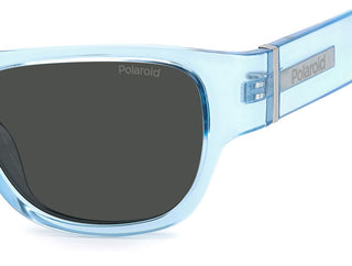 Polaroid PLD 6197/S unisex Blue Squared Sunglasses