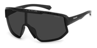 Polaroid PLD 7047/S unisex Black Squared Sunglasses