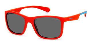 Polaroid PLD 8053/S unisex Red Squared Sunglasses