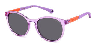 Polaroid PLD 8059/S unisex Violet Visor Sunglasses