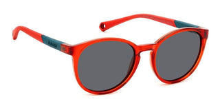 Polaroid PLD 8059/S unisex Red Visor Sunglasses