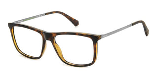 Polaroid PLD D497 men Havana Squared Eyeglasses