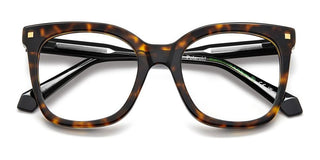 Polaroid PLD D507 women Havana Squared Eyeglasses