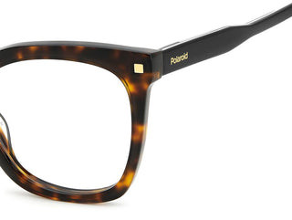 Polaroid PLD D507 women Havana Squared Eyeglasses