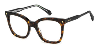 Polaroid PLD D507 women Havana Squared Eyeglasses