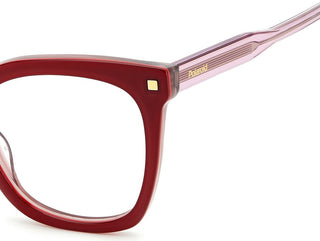 Polaroid PLD D507 women Red Squared Eyeglasses