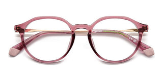 Polaroid PLD D510/G unisex Red Round Eyeglasses